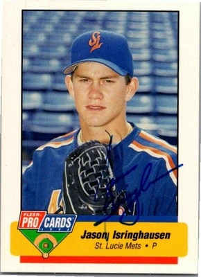 1994 -Jason Isringhausen- ProCards Autograph/Signed/Auto Baseball Card #1190 - Image 1 of 2