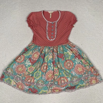 Matilda Jane Dress Womens Size 12 Wonderment Pretty In Patterns Floral Flowy - Image 1 of 4