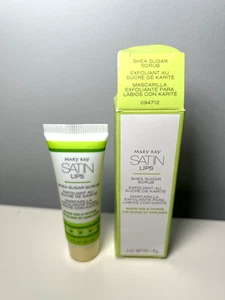¡Nuevo! Exfoliante Mary Kay Satinado Labios Azúcar de Karité Té Blanco y Cítricos con Caja 0,3 OZ - Imagen 1 de 2