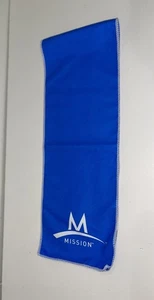 Mission Athletecare Enduracool Asciugamano Raffreddamento Istantaneo - Blu 6" x 35" NUOVO - Foto 1 di 6