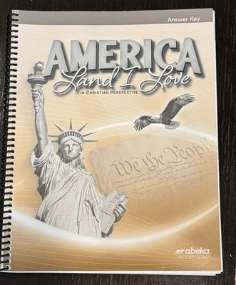 ABeka: America Land I Love -Text Answer Key, 4th Edition - Image 1 of 4