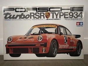 New Sealed Tamiya 1/12 Porsche Turbo RSR Type 934 Big Scale Series Model Kit - Picture 1 of 5