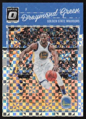 2016-17 Donruss Optic Checkerboard Draymond Green #138 Golden State Warriors Foto 1 de 2