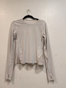 Mujer Lululemon Look Ahead Run Manga Larga Iris Helado Sin Talla Leer Descripción - Imagen 1 de 6