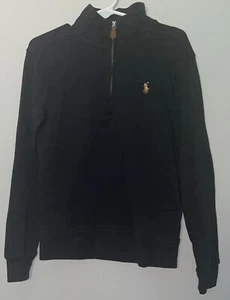 Ralph Lauren Polo Sweater Kids Size 6 Black - Picture 1 of 1