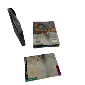 The Battle of Olympus 1989 Nintendo Game with Box and Manual - Picture 1 of 12