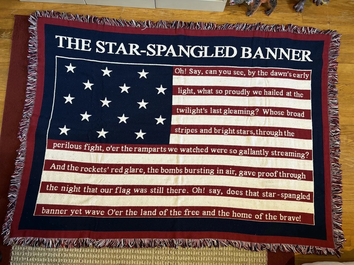 Stripes Flags & Political Blankets & Throws for sale | eBay