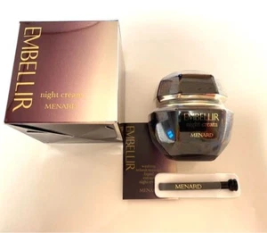 New MENARD EMBELLIR Night Cream 35g Serum Aging Care from Japan - Picture 1 of 6