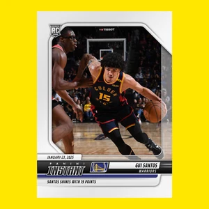 2024-25 Panini Instant Gui Santos ROOKIE CARD 1/142 SP Warriors #286 RC 🔥 - Picture 1 of 3