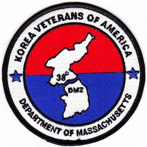 Korea Veterans Of America Patch Department Of Massachusetts - Bild 1 von 6