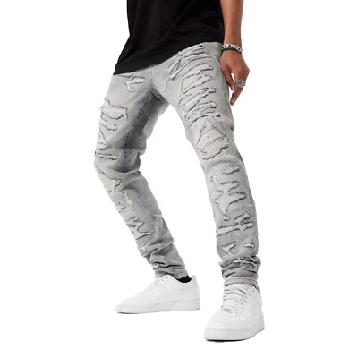 Jordan Craig Ribbing Patches Men's Pants Artic Grey JR1193-AG - Image 1 of 4