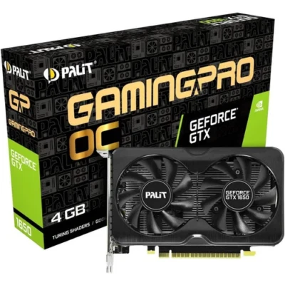 PALIT GeForce GTX 1650 GAMINGPRO OC - TURING SHADERS - GDDR6 - Immagine 1 di 4