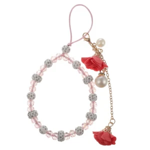 Cell Phone Charm Rhinestones Wrist Strap Wristlet Strap Women Phone Strap - Zdjęcie 1 z 12