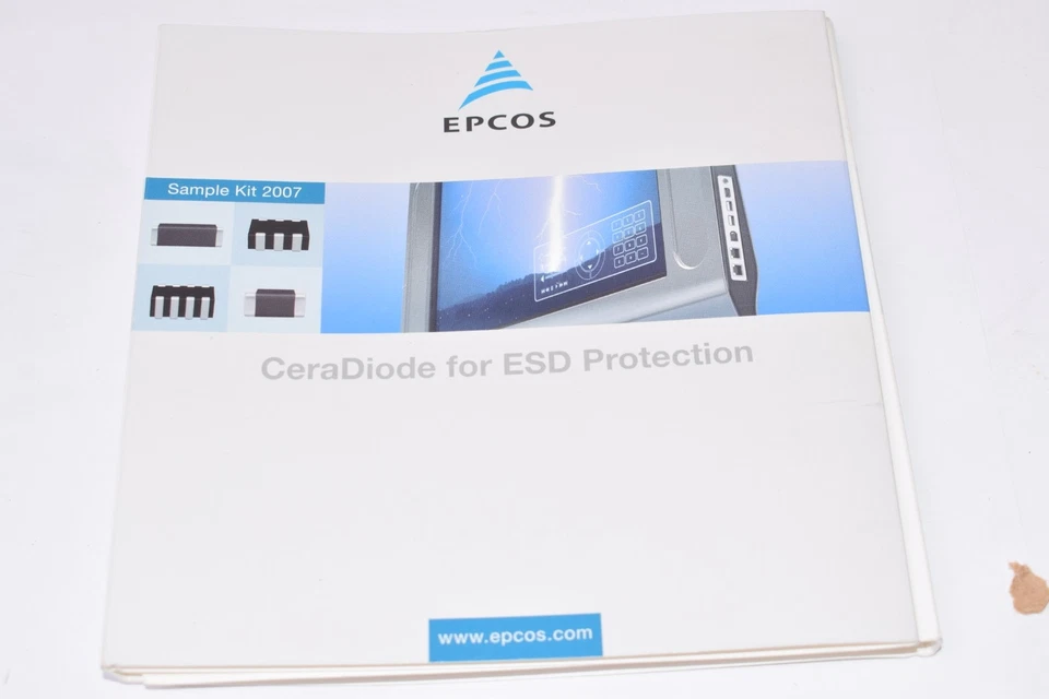 NEW Epcos CeraDiode for ESD Protection Sample Kit W/ CD  - Image 1 of 3
