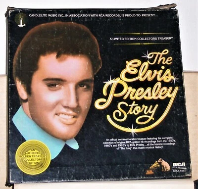 Elvis Presley ‎- The Elvis Presley Story - 1977 5 Vinyl LP Record Album Box Set - Image 1 of 3