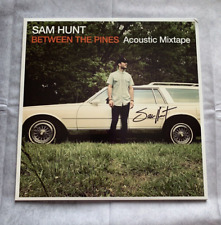 SAM HUNT Signed Between the Pines Acoustic Mixtape Green VINYL RECORD Autograph
