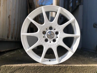 4x Felgen Speedline SL2 Weiss 17 Zoll Hyundai Toyota Kia Mitsubishi Lancer EVO - Bild 1 von 4
