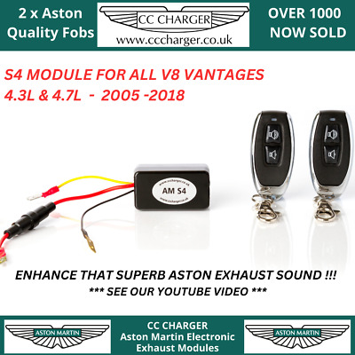 Aston Martin S4 Exhaust Valve By-pass Remote Control V8 Vantage  Fuse22  Fuse15  • 89.59€