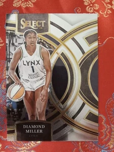 Diamond Miller 2023-24 Select WNBA Basketball Premier Level Minnesota Lynx #169 - Picture 1 of 1