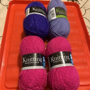 knitting & Craft 4 Balls - Picture 1 of 2