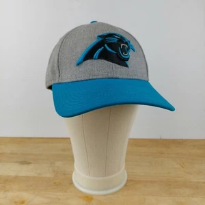New Era Carolina Panthers NFL Hombres Gris Azul Snapback Sombrero Talla Única Fútbol - Imagen 1 de 9