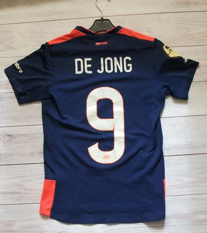 PSV Eindhoven 2016-2017 Away football shirt jersey Umbro size youth L De Jong #9 Cover