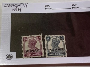 Kuwait Stamps George VI MH 1/2 Anna 3 PS - Picture 1 of 1