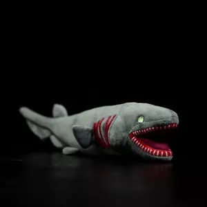 52cm Frilled Shark Plush Toy Stuffed Lifelike Sea Animal Soft Doll For Kids Gift - Picture 1 of 9