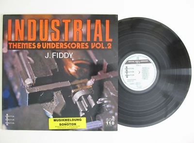 Library Sonoton 118 Industrial Themes Vol. 2 LP Vinyl Cinematic Funk DE 1980 NM - Bild 1 von 2