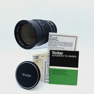 Vivitar 200mm f3.5 62mm Auto Telephoto Lens Minolta M/SR Mount - Picture 1 of 5