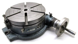 NICE! YUASA JET 10" HORIZONTAL ROTARY TABLE - Picture 1 of 6
