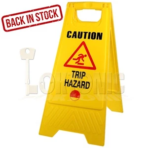 Professionelle Vorsicht A-Rahmen Sicherheitswarnschild Reisegefahr 610 x 300 x 30 - Bild 1 von 3