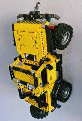 Display Wall Mount for LEGO Technic Jeep Wrangler 42122 Free Shipping - Image 1 of 4