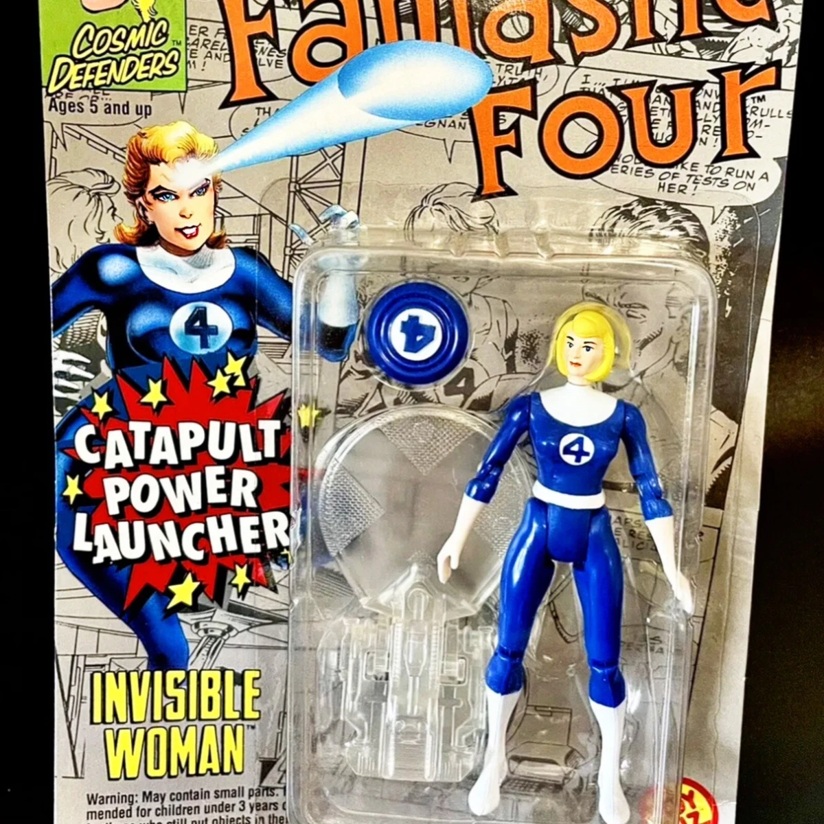 Fantastic Four PVC Comic Book Heroes Invisible Woman Action