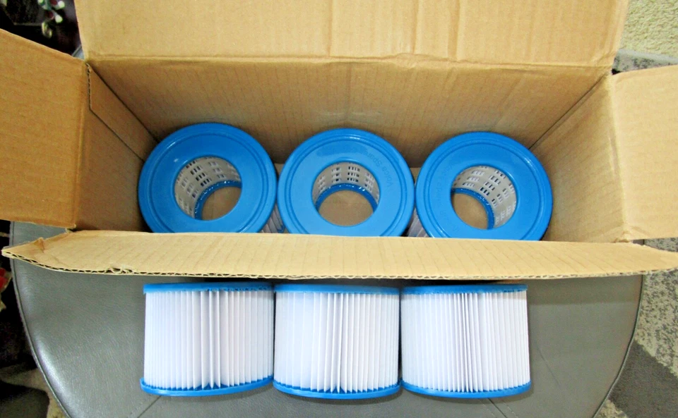 NEW-6x Volca Spares Hot Tub Filter Cartridge Size VI for Bestway, Lay-Z-Spa - Image 1 of 4