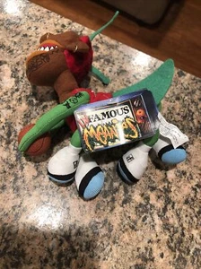 1998 Infamous Meanies 8" Dennis “RODMANTIS” Rodman Basketball Plush Toy. NWT - Picture 1 of 8