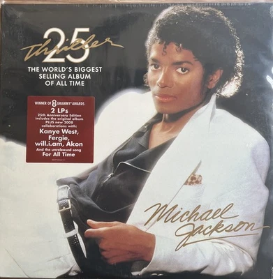 Michael Jackson –Thriller 25 2LP Anniversary Remastered  Vinyl Record New Sealed - Image 1 of 3