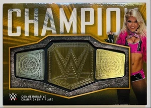 2018 TOPPS CHAMPIONSHIP PLATE ALEXA BLISS 1/10 #CC-AL - Picture 1 of 2