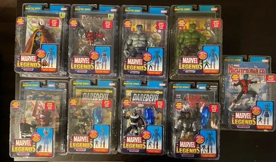 Marvel Legends Galactus Serie BAF Juego Completo de 9 Figuras con Variantes 2005 Foto 1 de 4