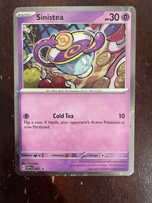 Sinistea 062 Sv: Scarlet & Violet Promo Cards Holo - Image 1 of 3