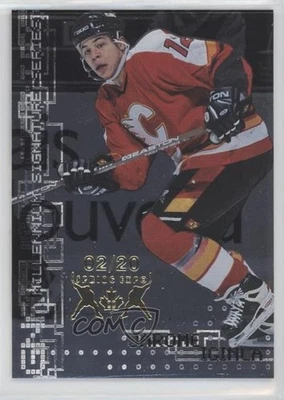 1999-00 ITG Be A Player Millennium Signature Series /20 Jarome Iginla #39 HOF - Image 1 of 2