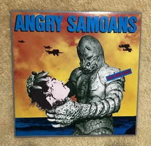 VINTAGE 1987 ANGRY SAMOANS BACK FROM SAMOA LP VINYL RECORD COLLECTIBLE - Imagen 1 de 10