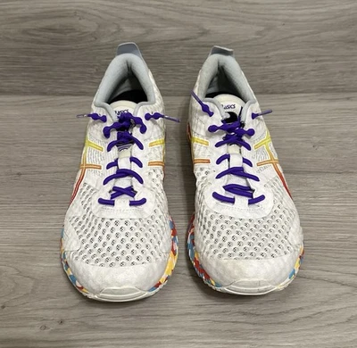 Zapatillas deportivas ASICS Gel Noosa Tri 12 para mujer 10 blancas multicolores Foto 1 de 4