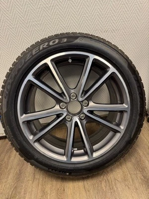 Original Winterradsatz Mercedes CLS 8x18 mit 245/45 R18 Pirelli + RDKS - Bild 1 von 4