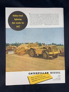 Magazine Ad* - 1949 - Caterpillar Model DW10 Tractor - Picture 1 of 1