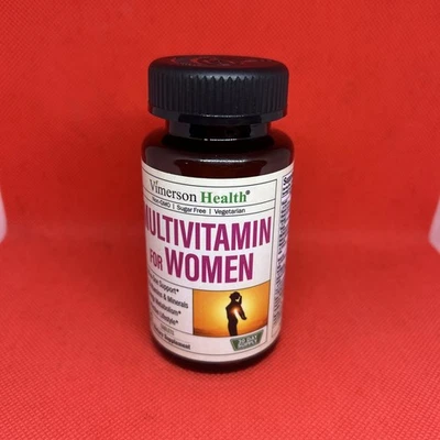Suplemento multivitamínico y mineral Vimerson Health para mujer, 30 comprimidos porciones Foto 1 de 3