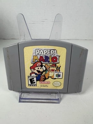 Paper Mario (Nintendo 64, 2001) Tested / Authentic N64 - Image 1 of 2