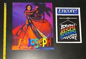 Joseph & The Amazing Technicolor Dreamcoat Program & Magazine Donny Osmond 1992 - Picture 1 of 14