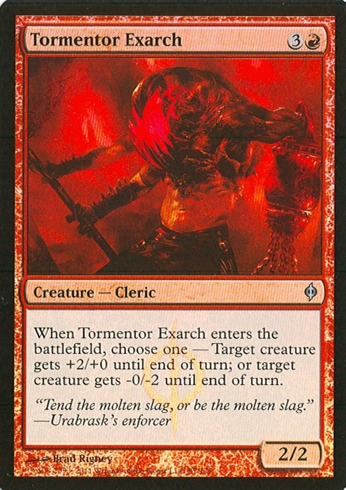 MTG - New Phyrexia - Tormentor Exarch - Foil - NM - Image 1 of 1