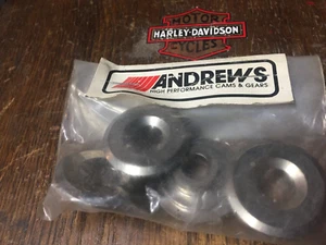 Harley -Davidson TITANIUM UPPER VAL.VE SPRING COLLAR BIG TWIN UPTO 2004  BOX 23 - Picture 1 of 10
